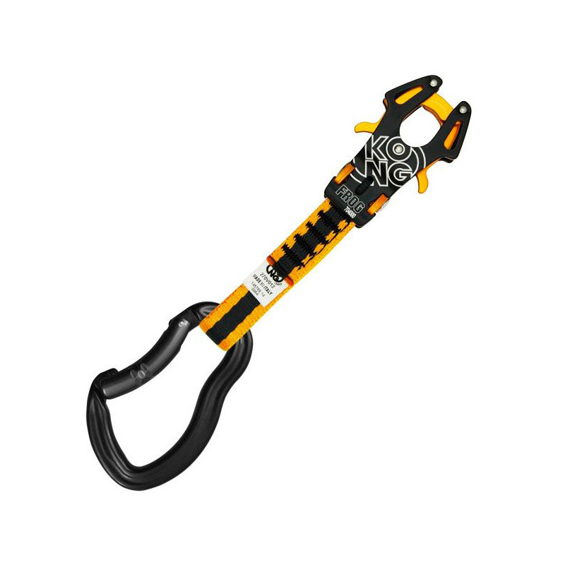 Kong Frog Quickdraw (cinta + mosquetón)