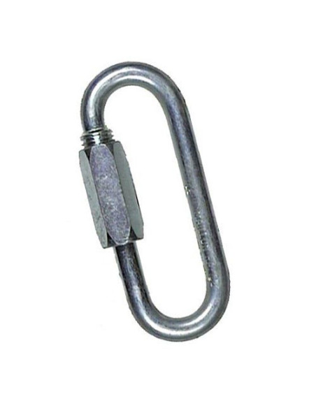 Fixe Maillon mit großer Öffnung und verzinkt, 7mm
