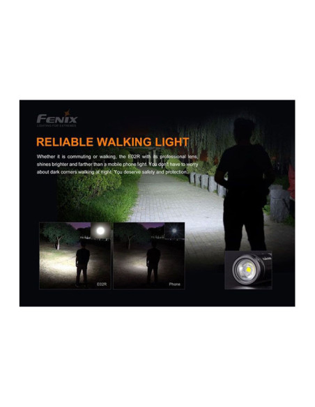 Linterna Fenix E02R 200l