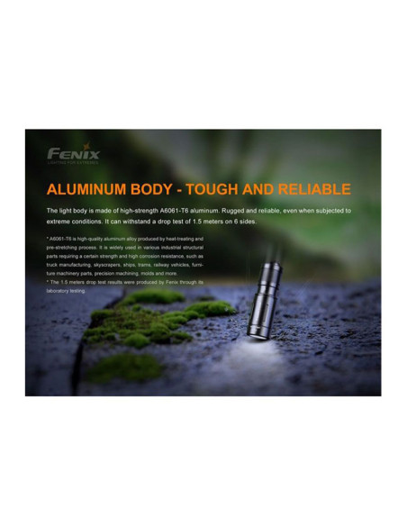 Linterna Fenix E02R 200l