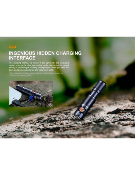 Linterna Fenix Mini EDC E05R 400