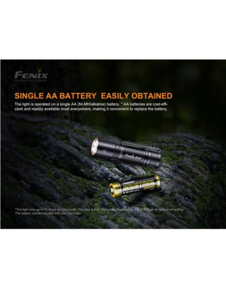 Fenix E12 V2.0 160 lumens