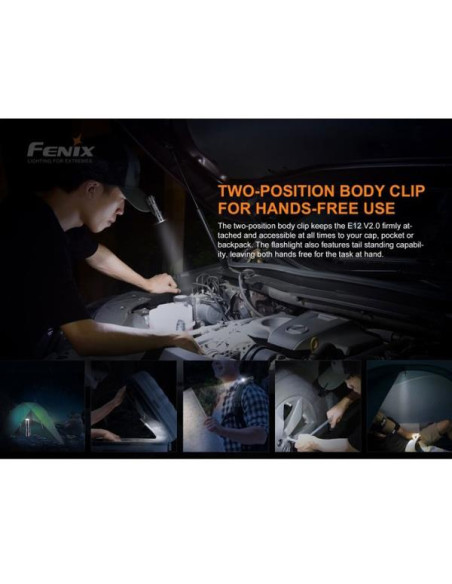 Fenix E12 V2.0 160 lumens