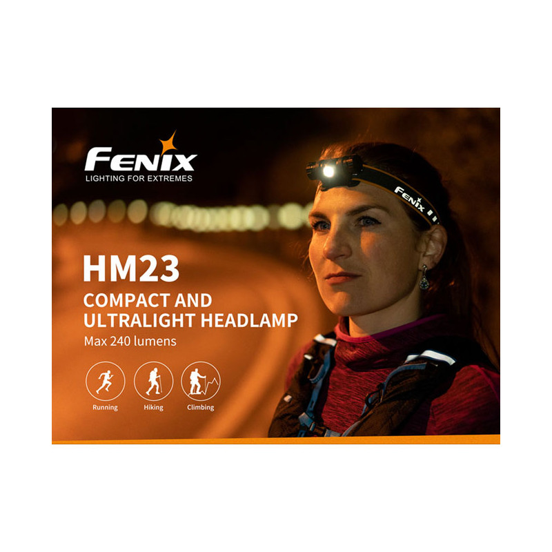 Prožektorius ant galvos Fenix HM23 240 lm
