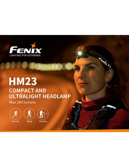 Frontal Fenix HM23 240 lm