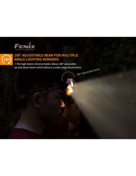Prožektorius ant galvos Fenix HM23 240 lm
