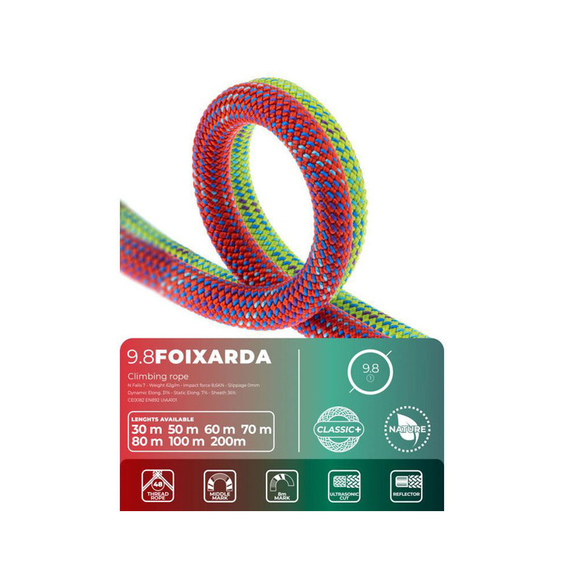 Vrv Fixe Foixarda 9.8 x80m