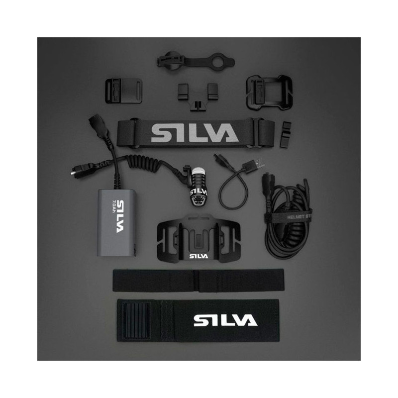 Prožektorius ant galvos Silva Trail Speed 5XT USB 1200 lm/IPX5