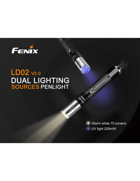 Fenix LD02 V2.0 70 lm