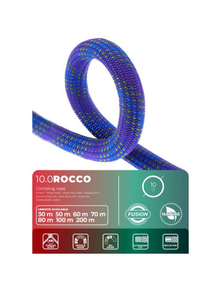 Virvė Fixe Rocco 10 x50m