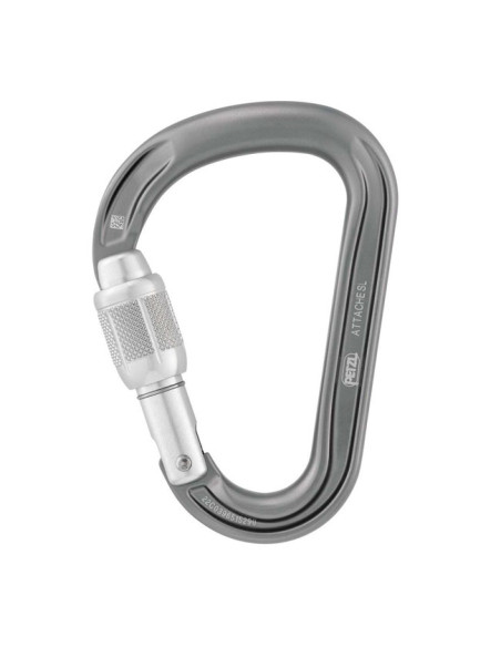 Petzl Attache Screw-Lock Grey