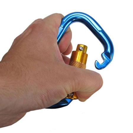 Kong D SHAPE -mosquetón inox roscado 100 mm 2