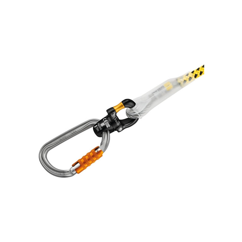 Mosquetón Climbing Technology Lime SG gray/blue marine