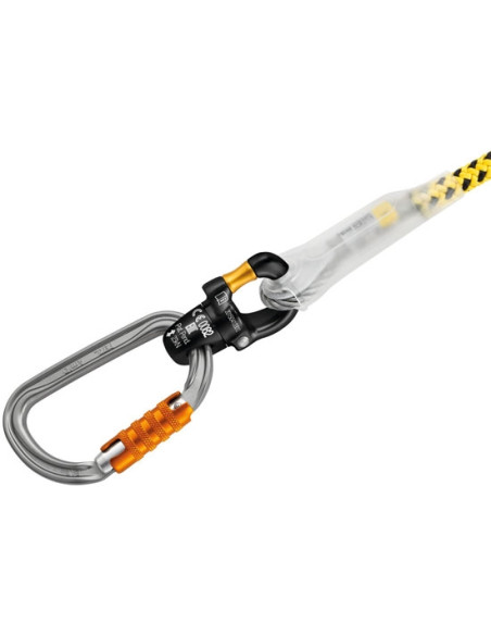 Mosquetón Climbing Technology Lime SG gray/blue marine